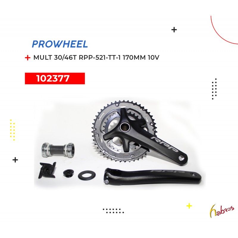 (102377) MULTIPLICACION 30/46T RPP521-TT170M 10V PROWHEEL