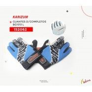 (152062) GUANTES COMPLETOS BG1013  TALLA : L   BRIVIGA