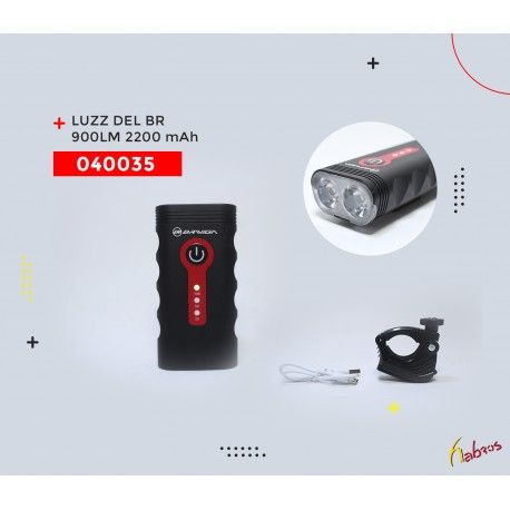 (040035) LUZ DELANTERA  900LUMENS  BRIVIGA