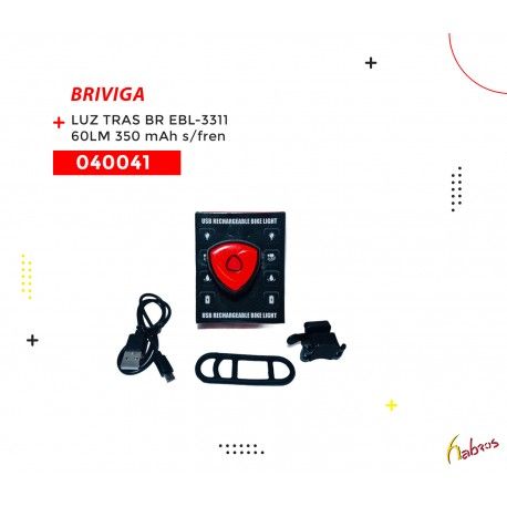 (040041) LUZ TRASERA MODELO:3311  60LUMENS  BRIVIGA