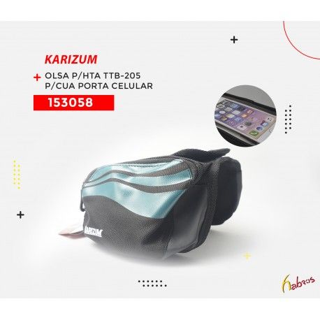 (153058)  BOLSA PORTA HERRAMIENTAS TTB-205 PARA CUADRO CON PORTA CELULAR KARIZUM