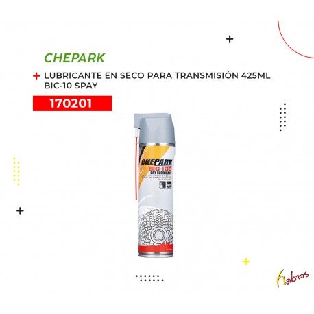 (170201) LUBRICANTE SECO PARA TRANSMISION BIC-100 SPRAY CHEPARK 425ML