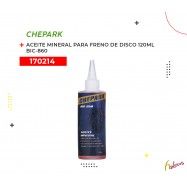(170214) ACEITE MINERAL PARA FRENO DE DISCO BIC-860  CHEPARK  120ML