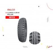 (181113) LLANTA CON CAMARA  4.00-8  MILER 3002 RALCO