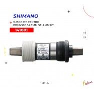 (141001) JUEGO DE CENTRO  BBUN300 34.7MM  SELLADO  68  S/T SHIMANO