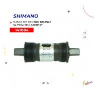 (141004) JUEGO DE CENTRO BBUN26  34.7MM SELL68X113ST SHIMANO
