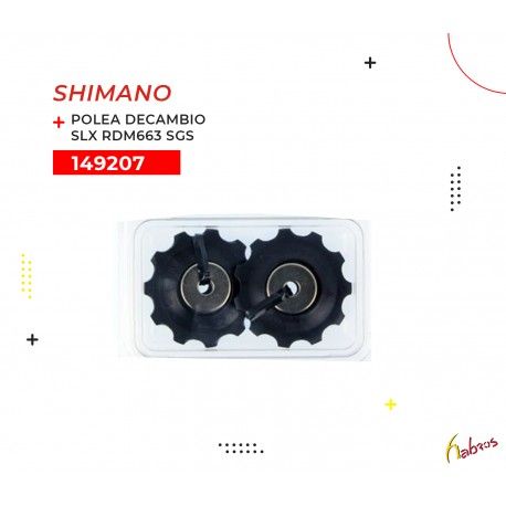 (149207) POLEA DE CAMBIO SLX RDM663  SGS  SHIMANO