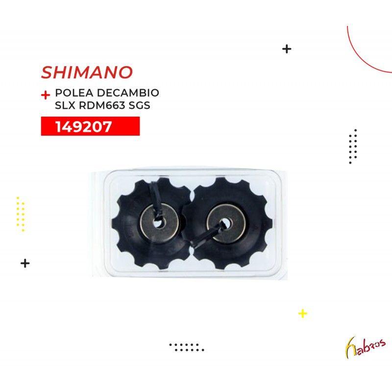 (149207) POLEA DE CAMBIO SLX RDM663  SGS  SHIMANO
