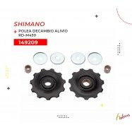 (149209)  POLEA DE CAMBIO ALIVIO RD-M430  SHIMANO