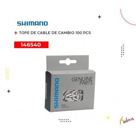 (146540)  TOPE DE CABLE DE CAMBIO (100PZS)  SHIMANO