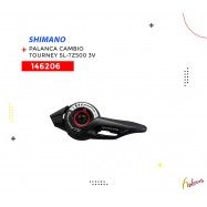 (146206) PALANCA DE CAMBIO TOURNEY SL-TZ500  3 VELOCIDADES SHIMANO