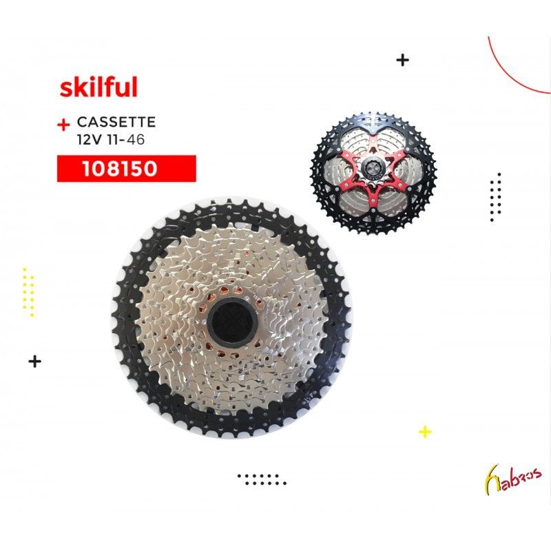 (108150)  CASSETTE 12 VELOCIDADES 11-50 DTS  SKILFUL