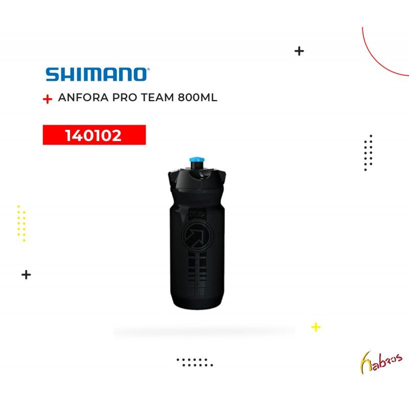 (140102) ANFORA PRO 800ML COLOR NEGRA SHIMANO