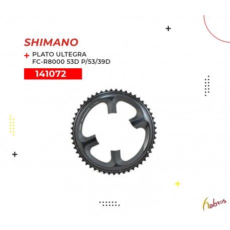 (141072) PLATO ULTEGRA FC-R8000  53D  P/53/39 D  SHIMANO