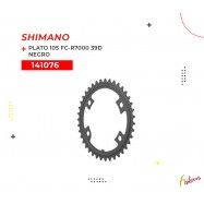 (141076) PLATO 105 FC-R7000 39DTS  NEGRO SHIMANO