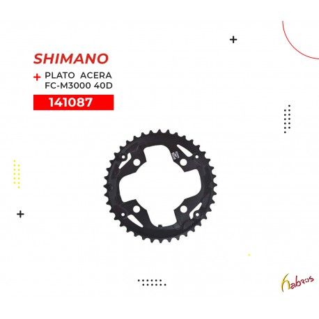 (141087) PLATO ACERA FC-M3000 40DTS  SHIMANO