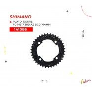 (141086) PLATO DEORE FC-M617  38D  AZ  BCD  SHIMANO