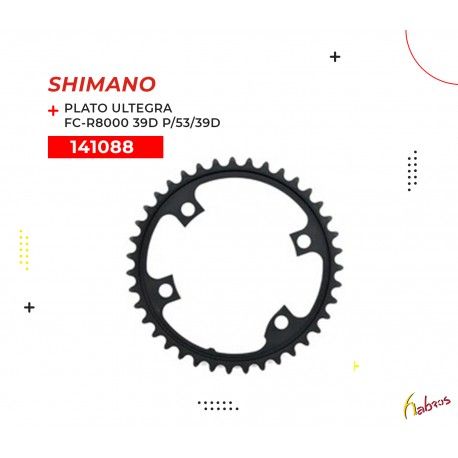 (141088) PLATO ULTEGRA FC-R8000 39 DTS  P/53/39D  SHIMANO
