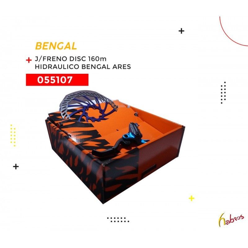 (055107) JUEGO DE FRENOS HIDRAULICOS 160M BENGAL