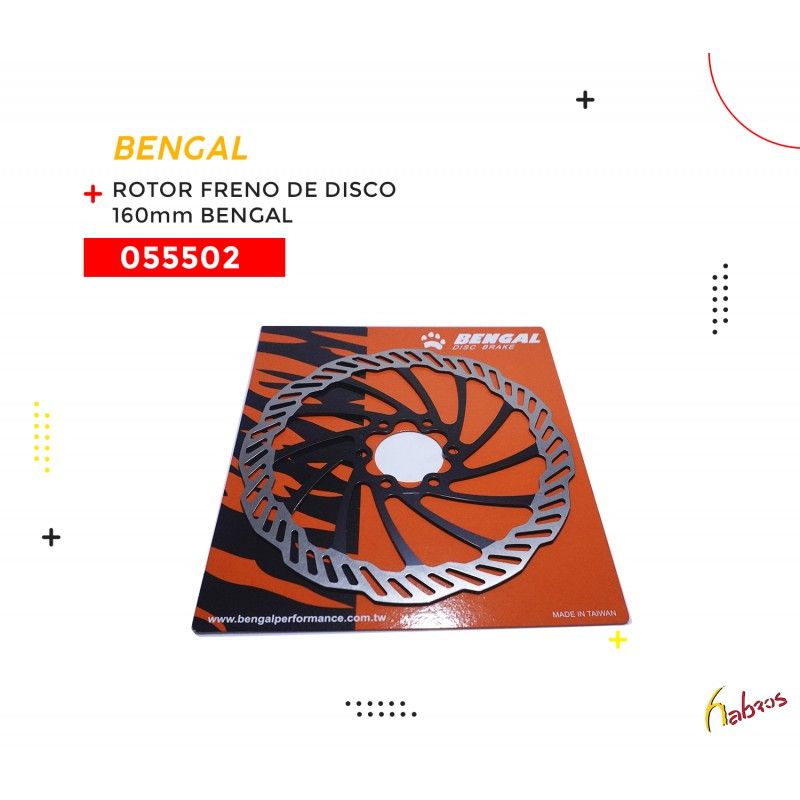 (055502) ROTOR DE FRENO DE DISCO 160MM  BENGAL