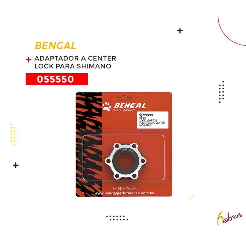 (055550) ADAPTADOR A CENTER LOCK SHIMANO BENGAL