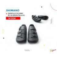 (141306) ZAPATILLA CICLISMO RC100 NEGRA TALLA 42 SHIMANO