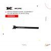 (016304) POSTE PARA ASIENTO KCNC ALIMINIO 7 NEGRO 27.2X400 SHIMANO