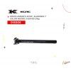 (016306) POSTE PARA ASIENTO ALUMINIO -7 NEGRO 31.6X400 KCNC