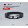 (039220) ESPACIADOR HUECO ALUMINIO -  7  NEGRO 5MM KCNC