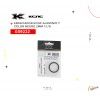 (039222) ESPACIADOR ALUMINIO 7 NEGRO 2MM KCNC 1-18