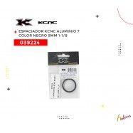 (039224) ESPACIADOR ALUMINO - 7 NEGRO 5MM 1 -1/8 KCNC