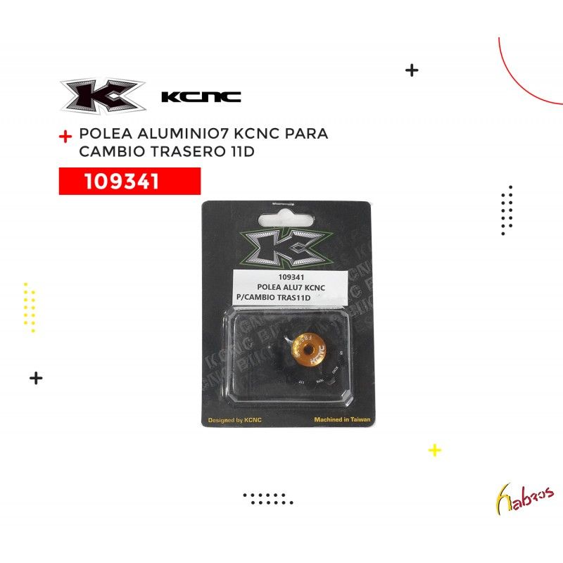 (109341) POLEA ALUMINIO -7 PARA CAMBIO TRASERO 11D  KCNC