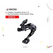 (106610) CAMBIO TRASERO MTB  M410C 350GR 11/12 VELOCIDADES R-RIDE