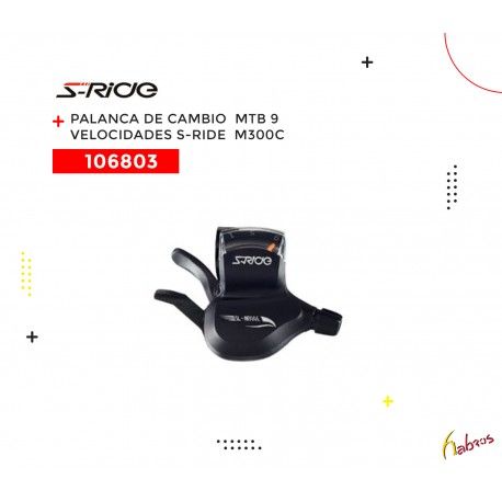 (106803) PALANCA DE CAMBIO MTB 9VEL DERECHO M300C  S-RIDE