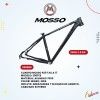 (020805) CUADRO MOSSO TALLA: 17  MODELO:2901TB NEGRO/ROJO - NEGRO/GRIS MATE