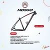 (020808) CUADRO MOSSO ULTRA LIGERO TALLA: 19 MODELO:2915XC NEGRO/ROJO - NEGRO/GRIS MATE