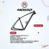 (020808) CUADRO MOSSO ULTRA LIGERO TALLA: 19 MODELO:2915XC NEGRO/ROJO - NEGRO/GRIS MATE