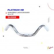 (043068) MANUBRIO  LADY/CRUSSIER 25.4 CROMADO PLATINUM-HB
