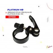 (017051) ABRAZADERA PARA CUADRO CON BLOQUEO ALUMINIO 31.08MM  PLATINUM-HB