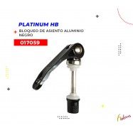 (017159) BLOQUEO DE ASIENTO ALUMINIO NEGRO PLATINUM-HB