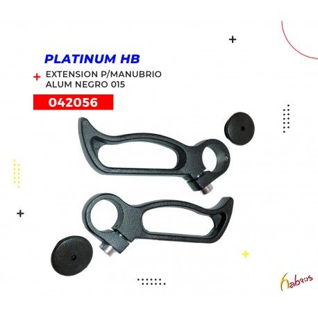 (042056) EXTENSION P/MANUBRIO ALUM NEGRO 015