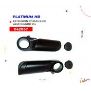 (042057) EXTENSION P/MANUBRIO ALUM NEGRO 016