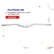 (042242) MANUBRIO DOW-HILL ALUMINIO 25.4*680MM  PLATINUM-HB