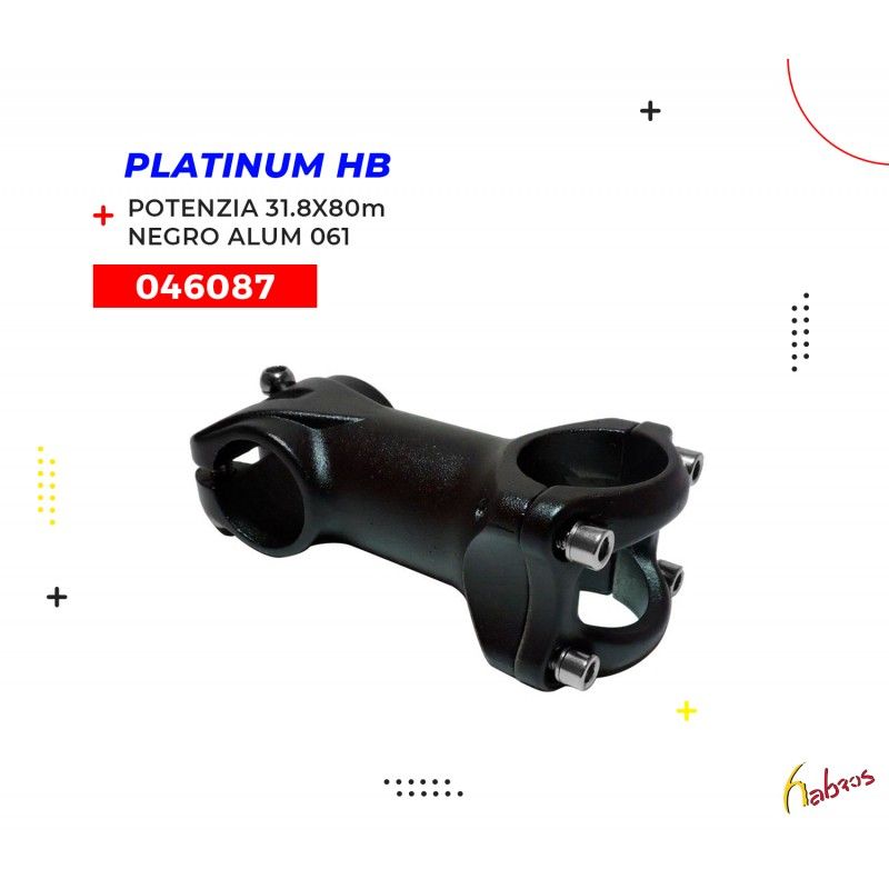(046087) POTENZIA 31.8X80m NEGROALUM