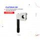 (046091B) POSTE P/MANUBR 078 BMX 22.2X150 BLANC