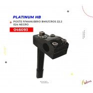 (046093) POSTE P/MANUB BMX/CROS22.2  024NEGRO