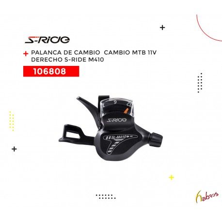 (106808) PALANCA DE CAMBIO MTB 11 VEL M410  S-RIDE