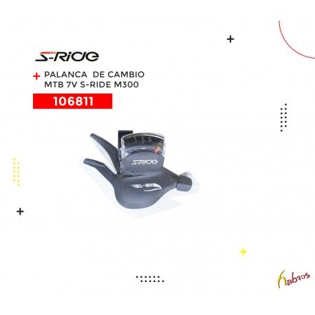 (106811) PALANCA DE CAMBIO MTB 7VEL M300 S-RIDE