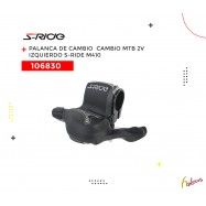 (106830) PALANCA DE CAMBIO MTB 2VEL IZQUIERDA M410  S-RIDE