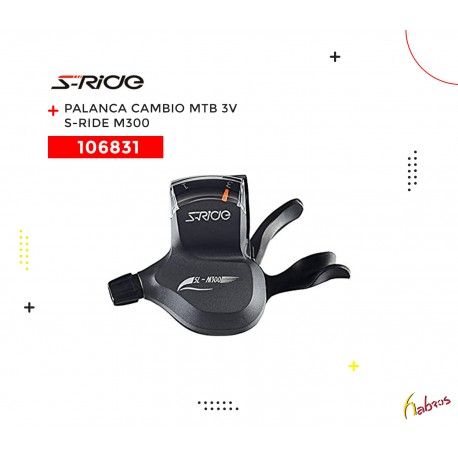 (106831) PALANCA DE CAMBIO MTB 3VEL M300 S-RIDE